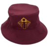 De Vilar Reversible Bucket Hat - Red