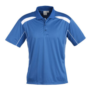 Woodvale SC Men's Polo (Royal/White) - STAFF