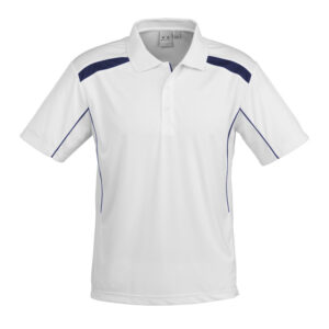 Woodvale SC Men's Polo (White/Navy) - STAFF